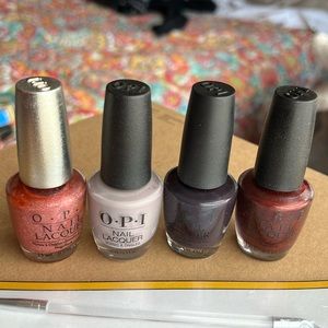 Chanel x1 & OPI x4 & Miracle Gel x1 Nail Polish Bundle